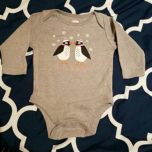 penguin onesie baby